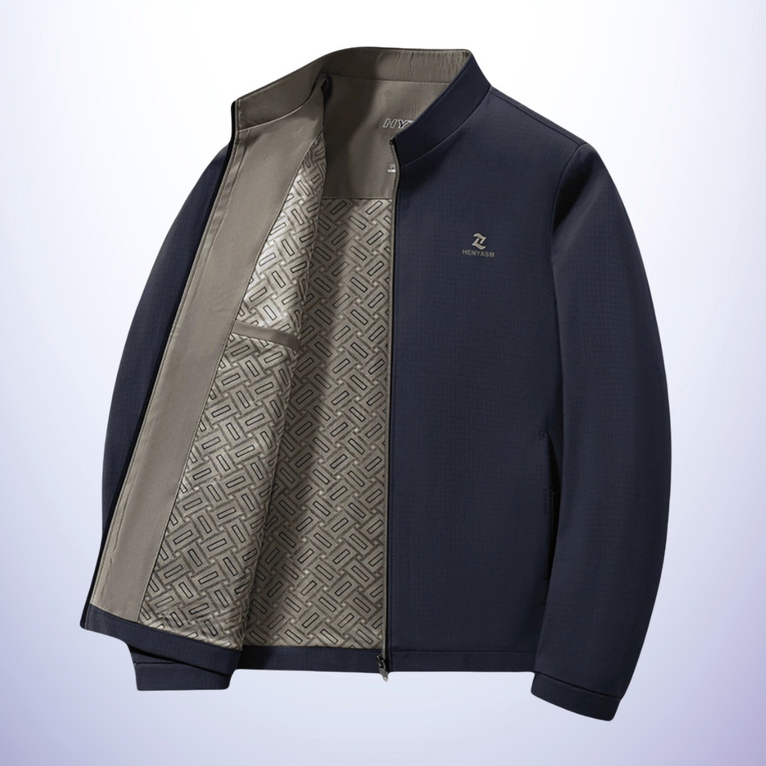 Marcus - Stand Collar Business Casual Jacket