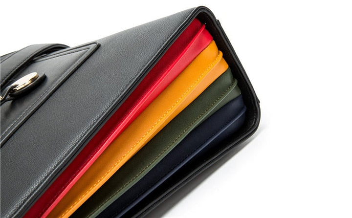 Prolina - Leather Tote Laptop Bag