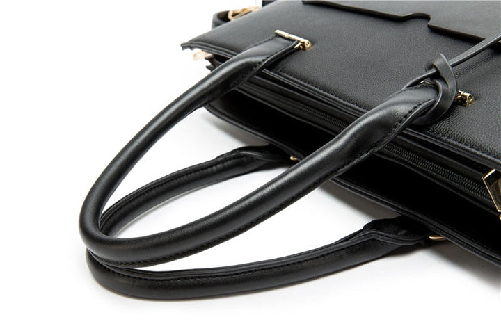 Prolina - Leather Tote Laptop Bag