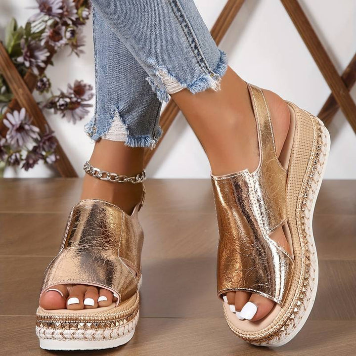 Emberly™ - Orthopedic Wedge Platform Sandals