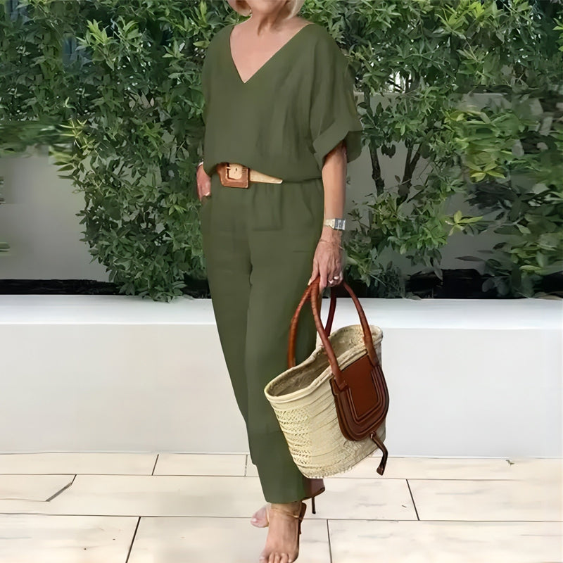 Amalina™ | Elegant Relaxed Two-Piece Set