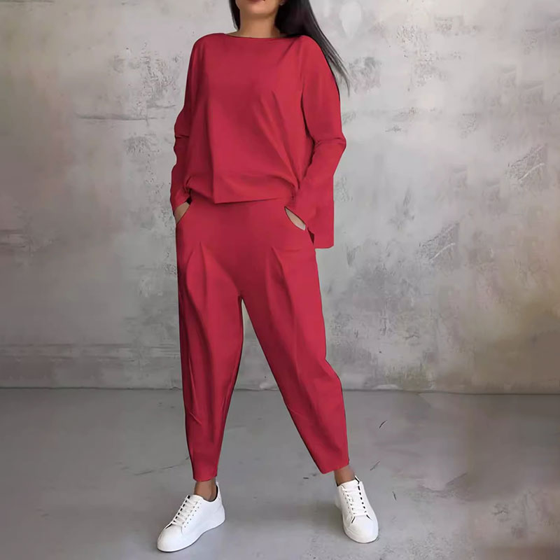 BERNA™ | LONG SLEEVE AND PANTS 2-PIECE SET