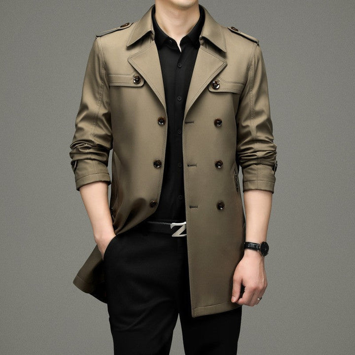 Edward Double-Breasted Trench Coat
