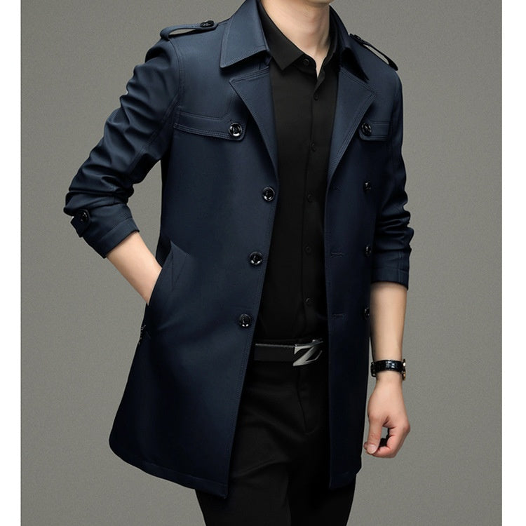 Edward Double-Breasted Trench Coat