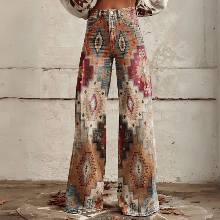 Jeanina® | Retro Bohemian Trousers