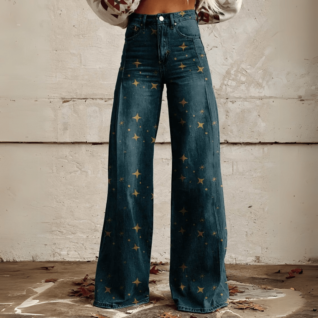 Jeanina® | Retro Bohemian Trousers