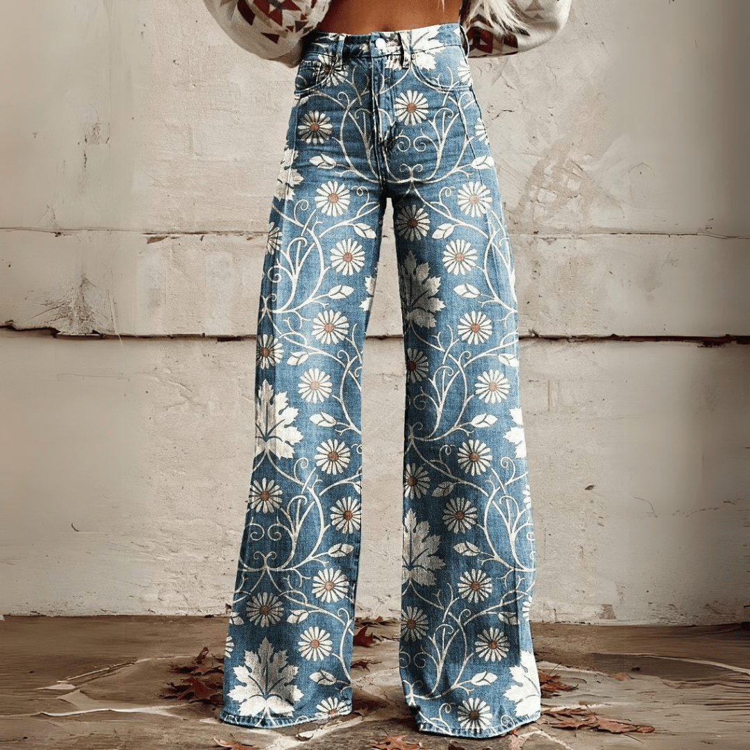 Jeanina® | Retro Bohemian Trousers