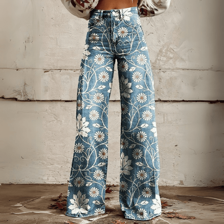 Jeanina® | Retro Bohemian Trousers