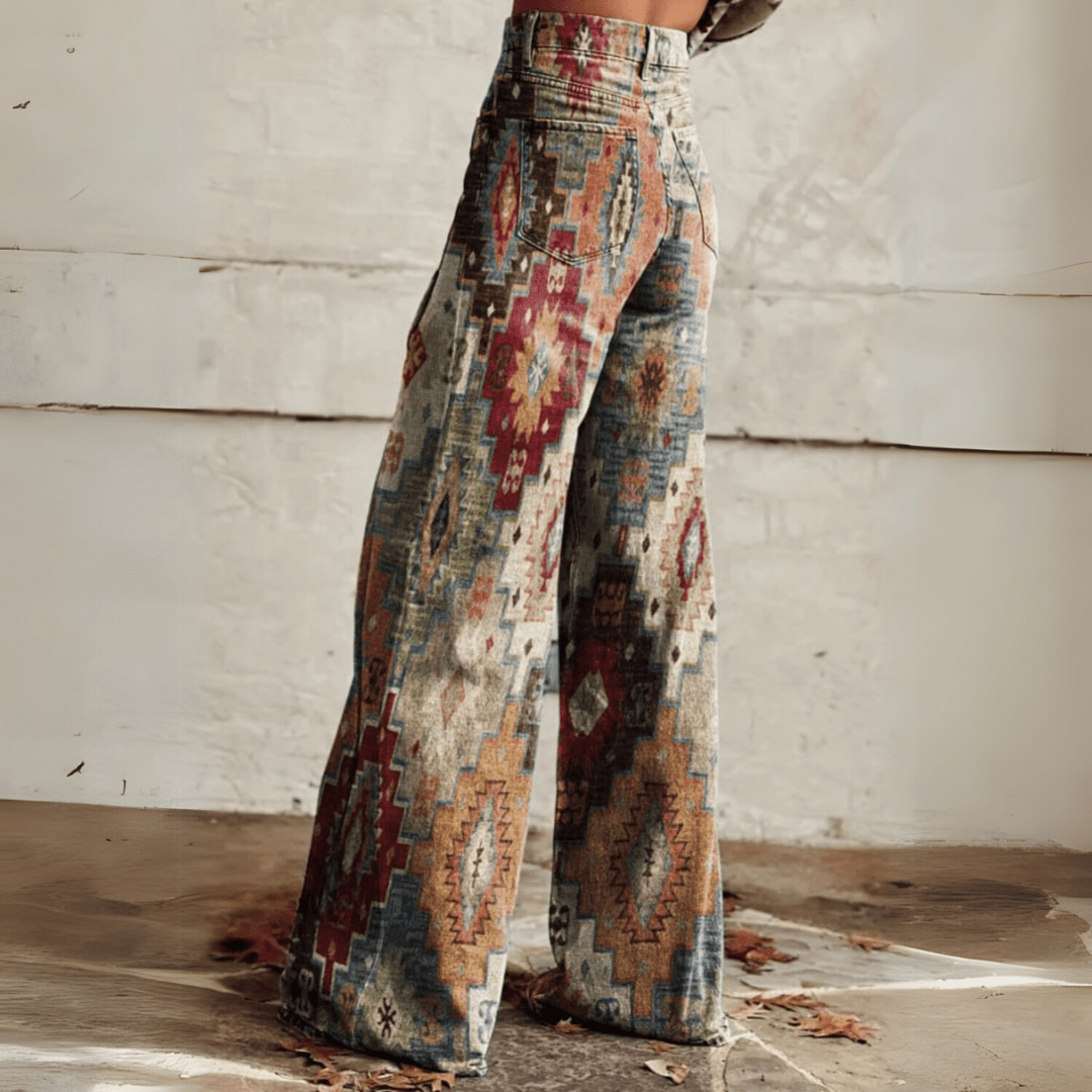 Jeanina® | Retro Bohemian Trousers