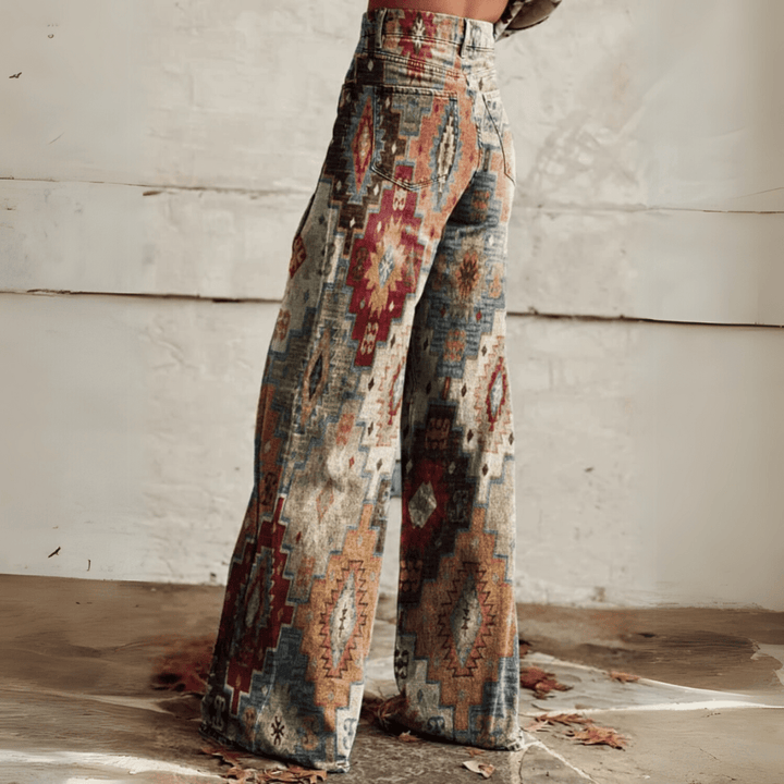 Jeanina® | Retro Bohemian Trousers