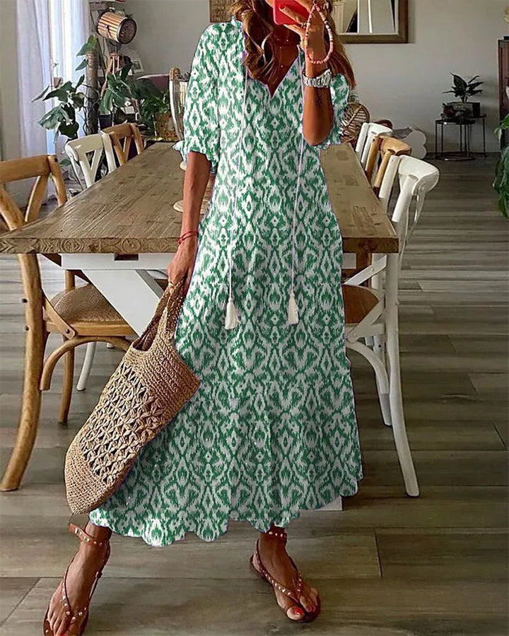 Lyra | Boho Tummy Coverage Dress