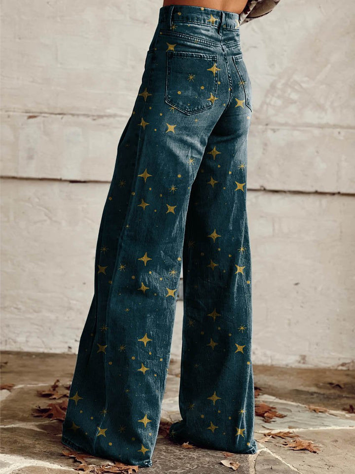 Celeste | Retro-Inspired Flared Trousers