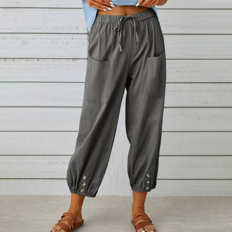 Nara | Easygoing Trousers - Soft, Breathable Comfort