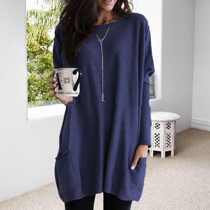 Marion - Women's Oversized Round Neck Jumper