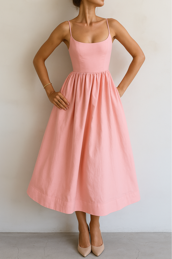 Dronning - Chic Sleeveless Dress