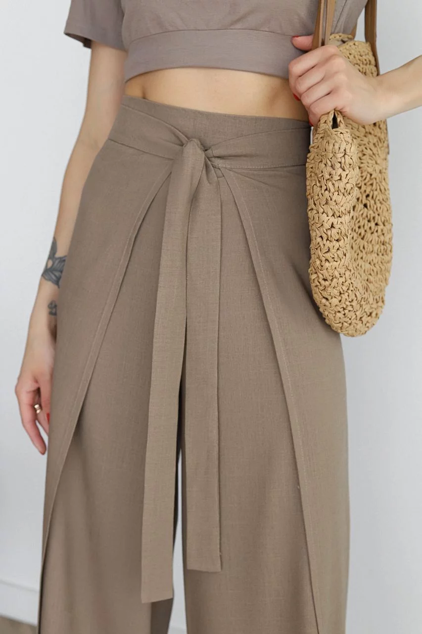 Valentina™ | Wide Linen Pants