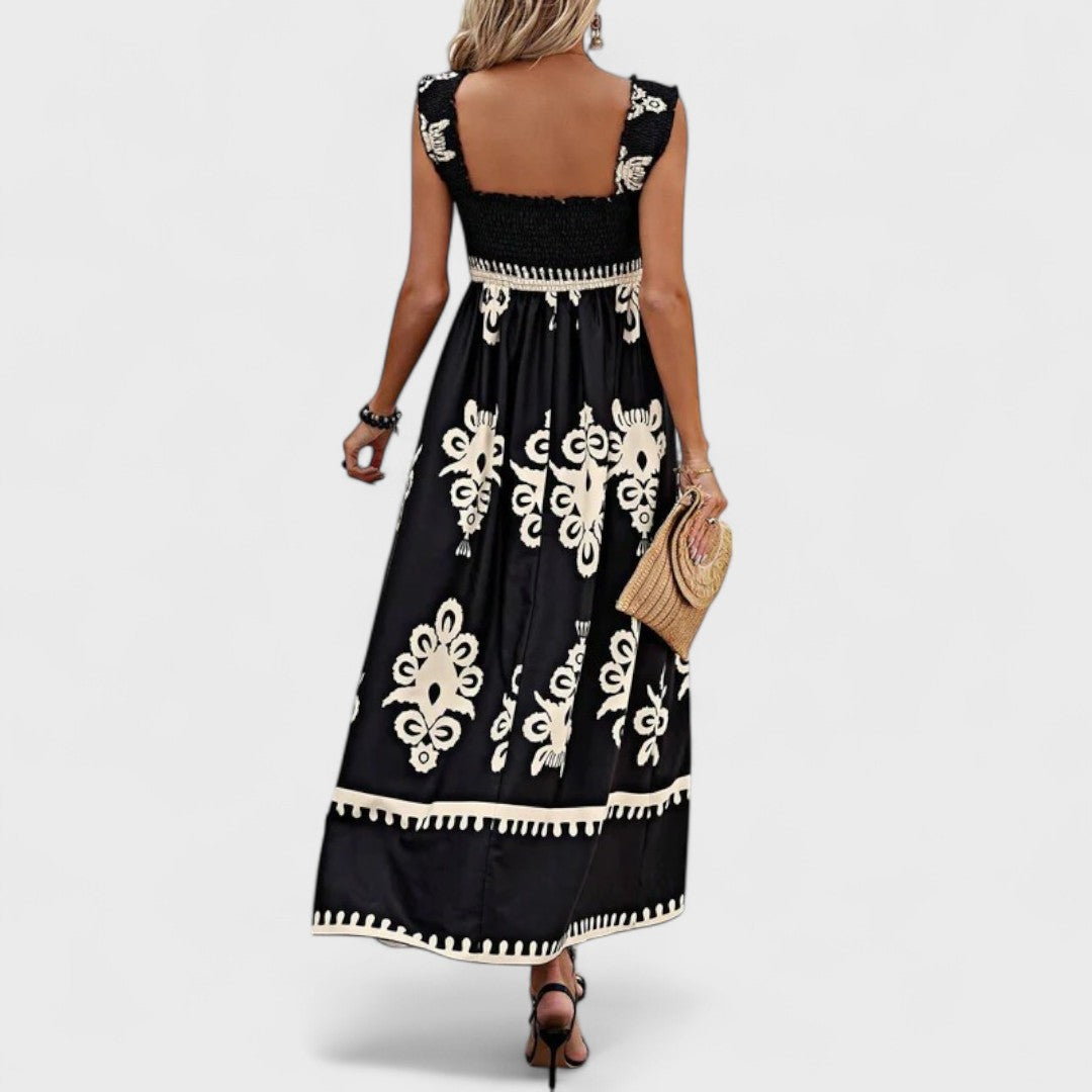 Nereza | Ambachtelijke Jurk met Handgemaakte Borduursels