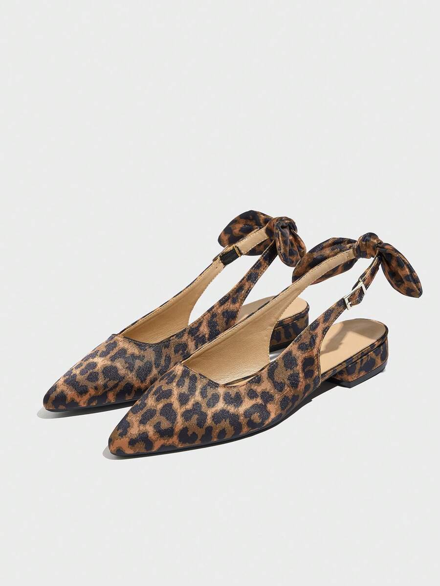 Mara | Stylish Leopard Print Ballet Flats