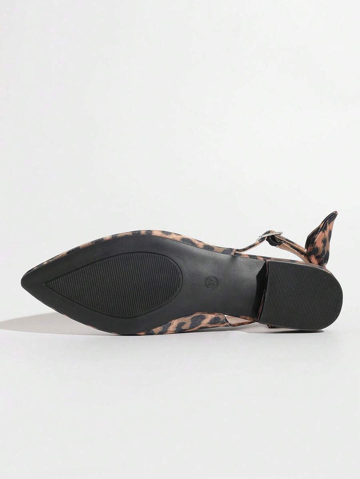 Mara | Stylish Leopard Print Ballet Flats
