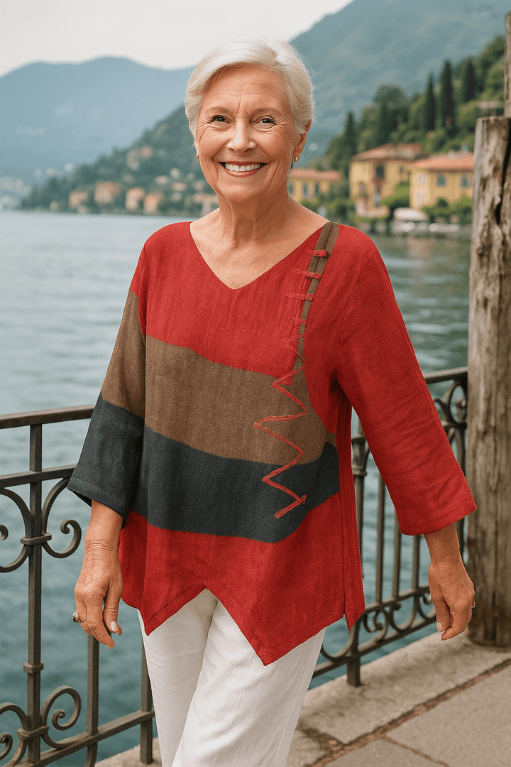 Mindy | Breezy Bohemian Blouse