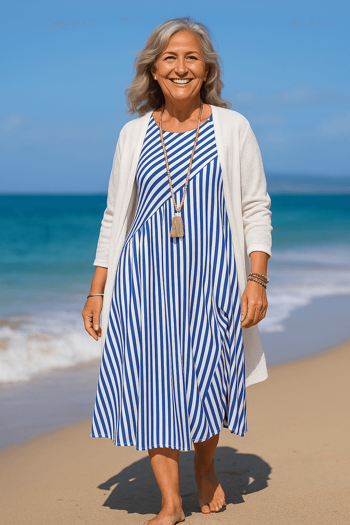 Mielle | Breezy Striped Dress