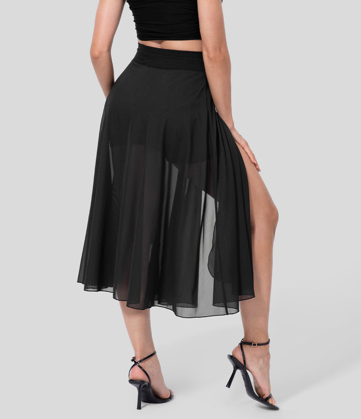 Livan | High-Waisted 2-in-1 Skirt