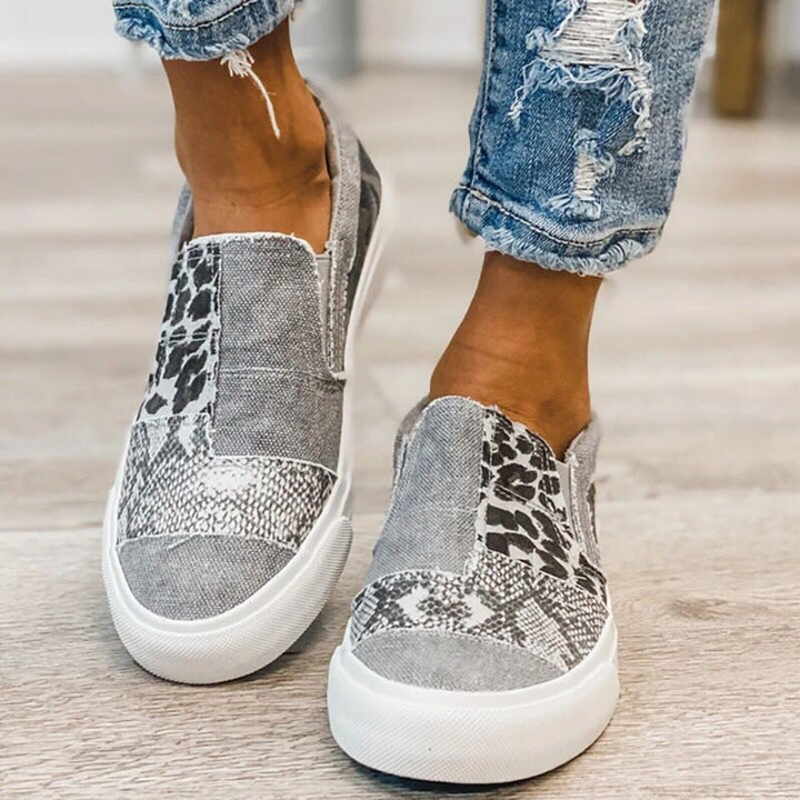 Judie Chic Patchwork Loafers