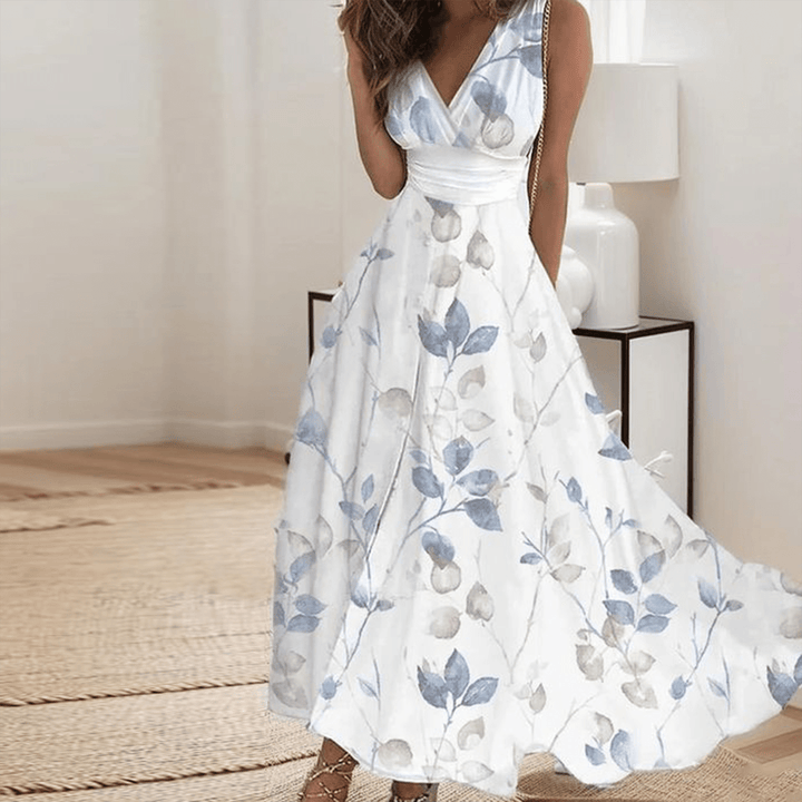 Krisha | Elegant Floral Maxi Dress