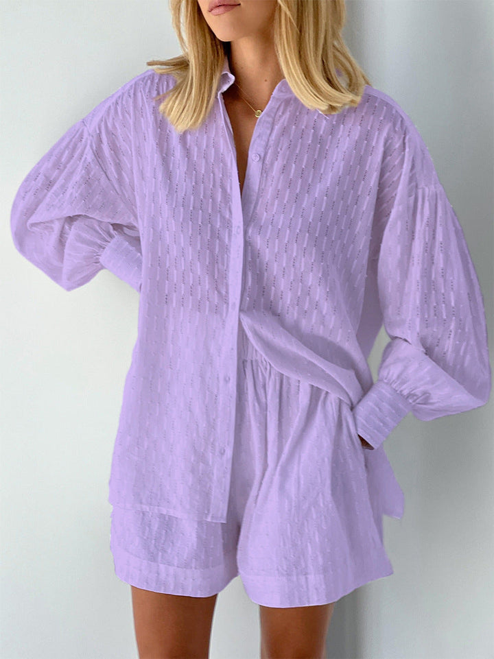 Imogen™ | Stylish Breezy Top and Shorts Ensemble