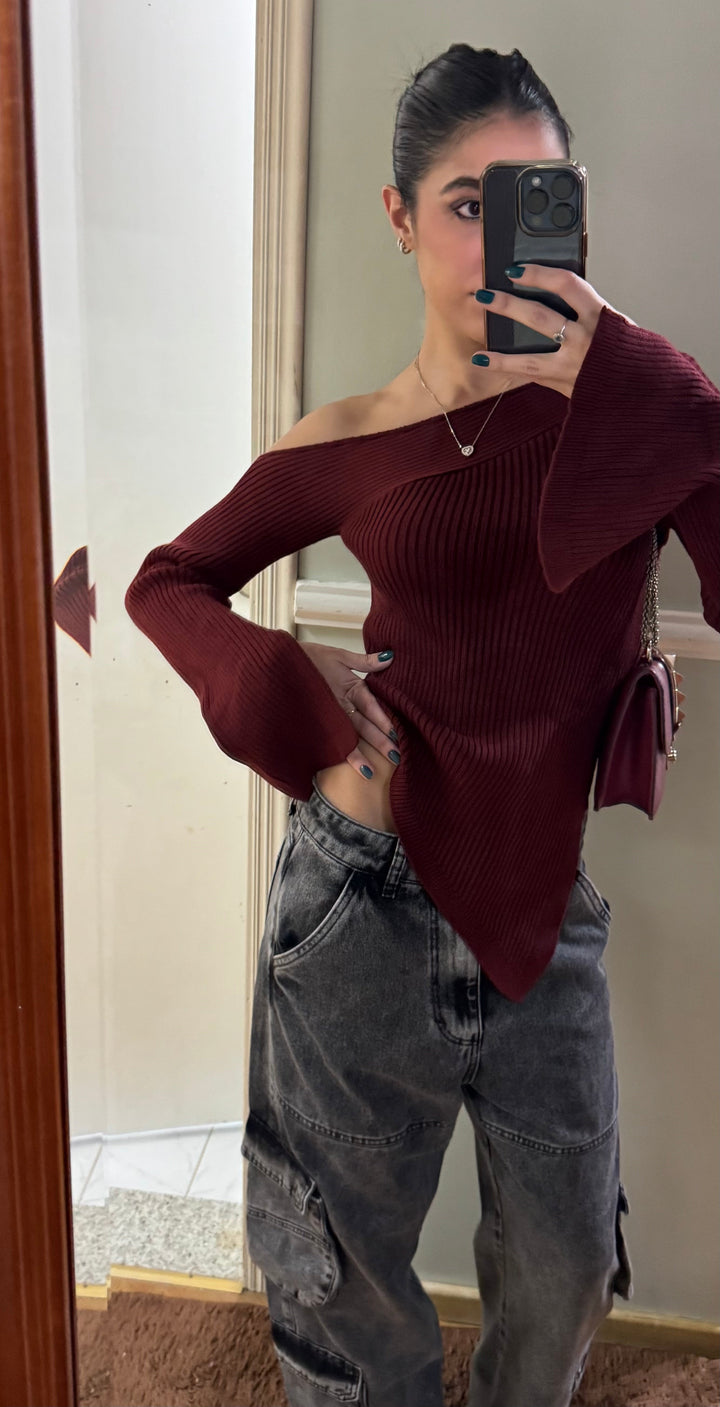 Isabela Modal Knit Cut-Outs