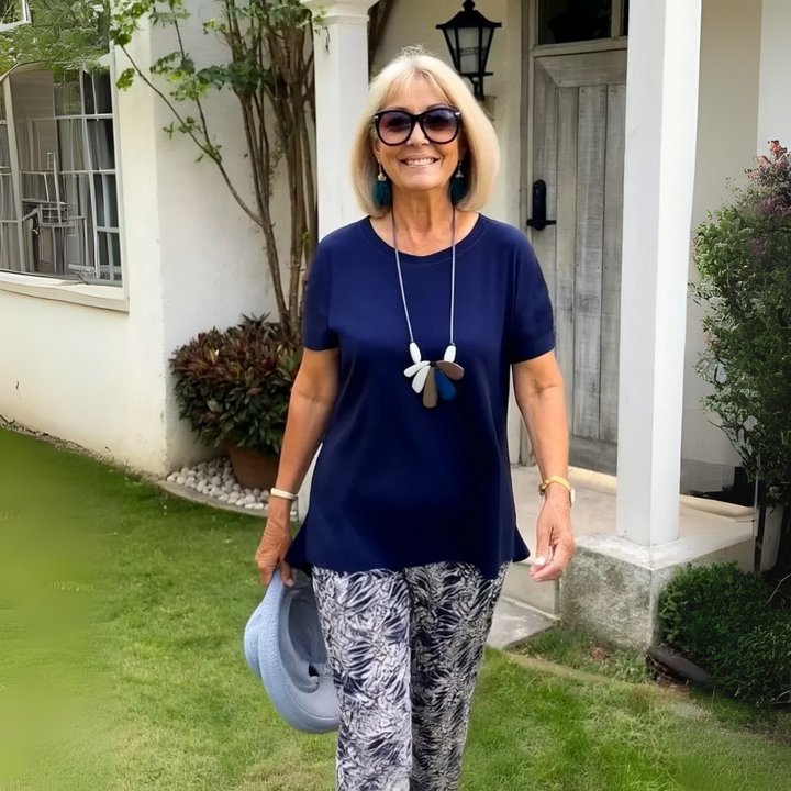 Allegra | Cotton-Blend Two-Piece Set – Effortless Elegance and All-Day Comfort