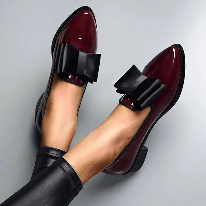 Broome | Eco Leather Bow Flats