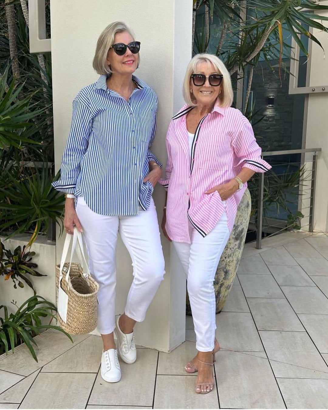 Lisette | Contemporary Striped Blouse