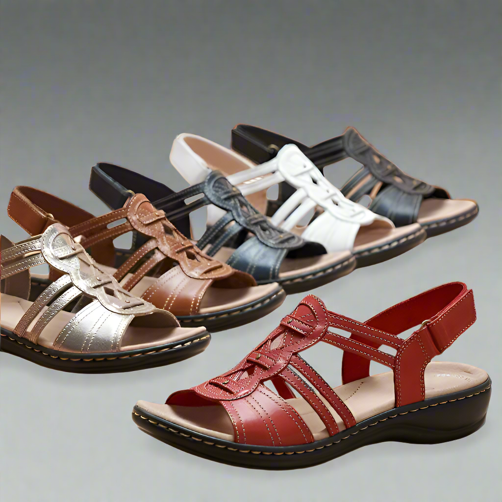 Mandy | Arch-Supportive Strappy Sandals for Ultimate Comfort