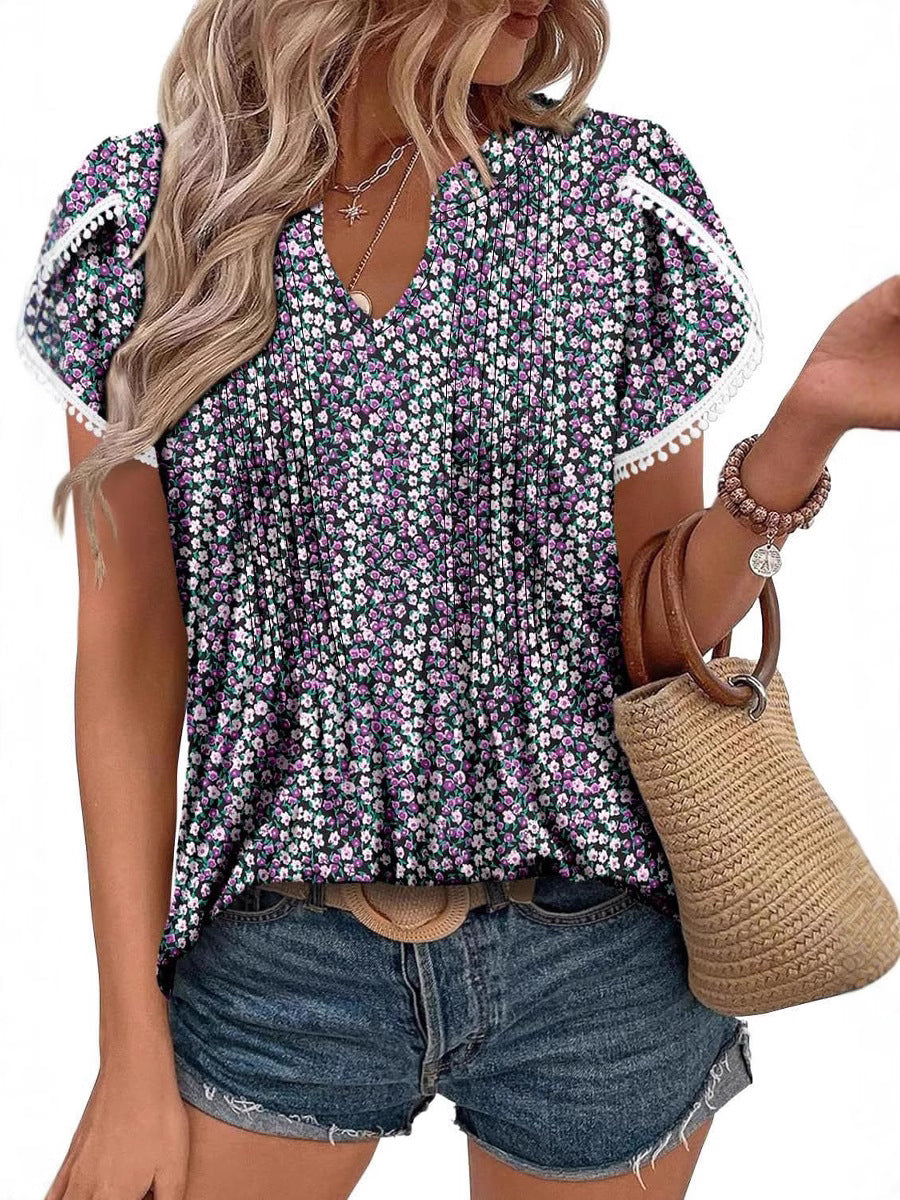 Janet - Printed Tunic Top