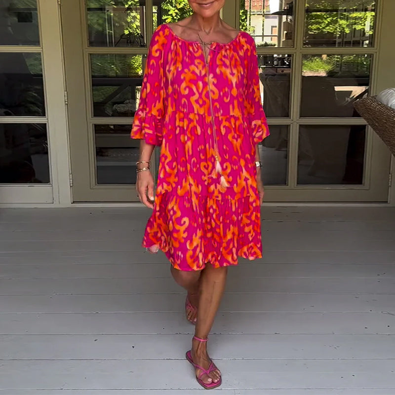 Rica - Casual Printed Dress