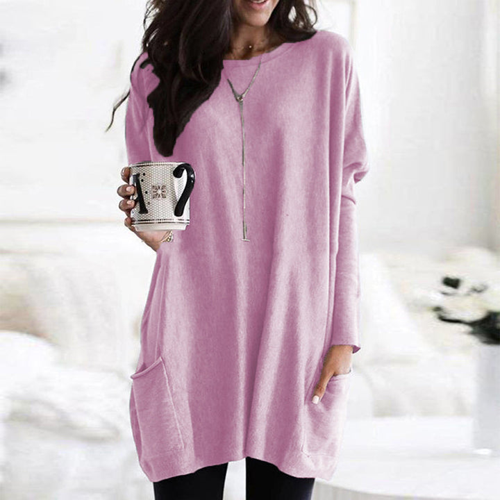 Marion - Women's Oversized Round Neck Jumper