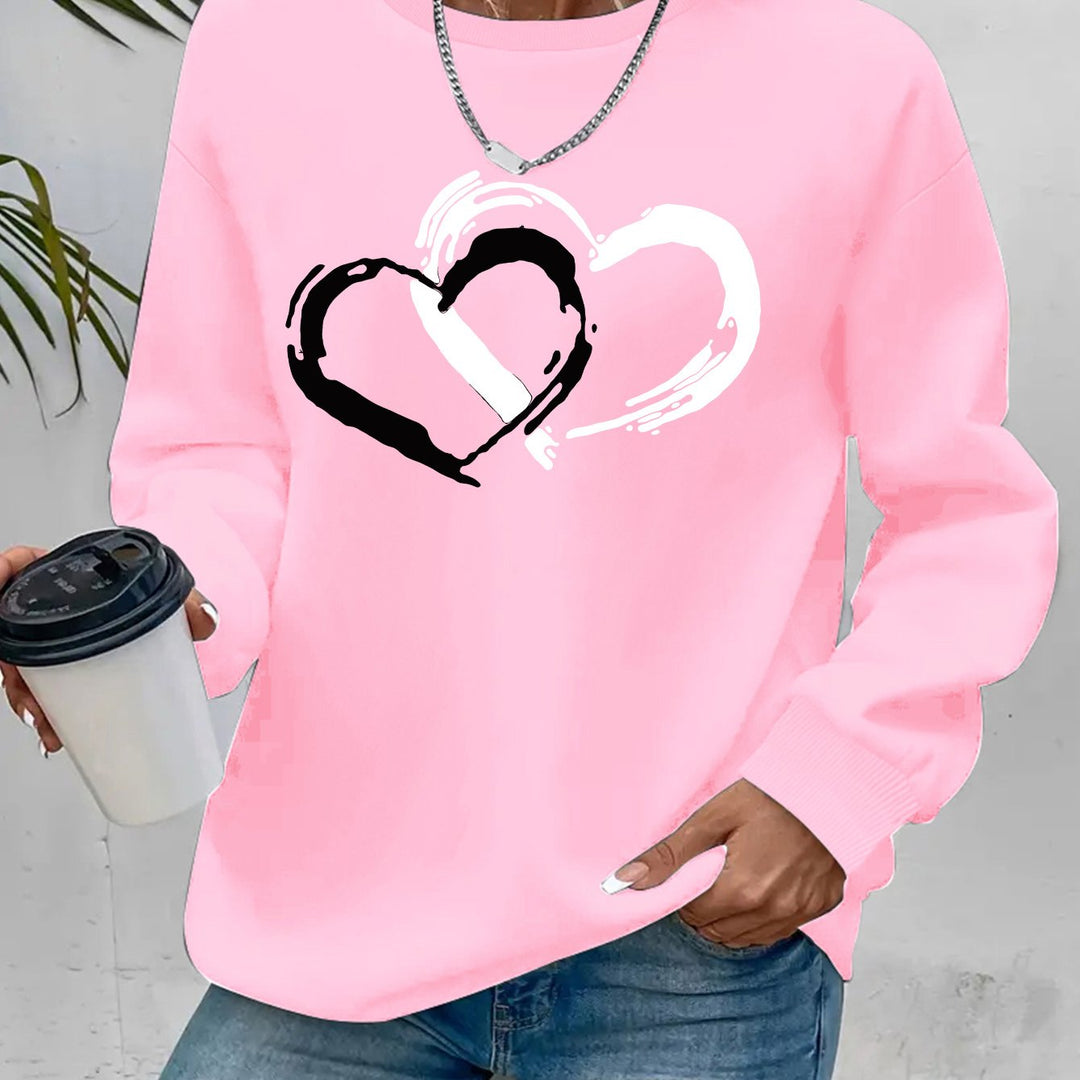 Ines - Elegant Heart Sweater