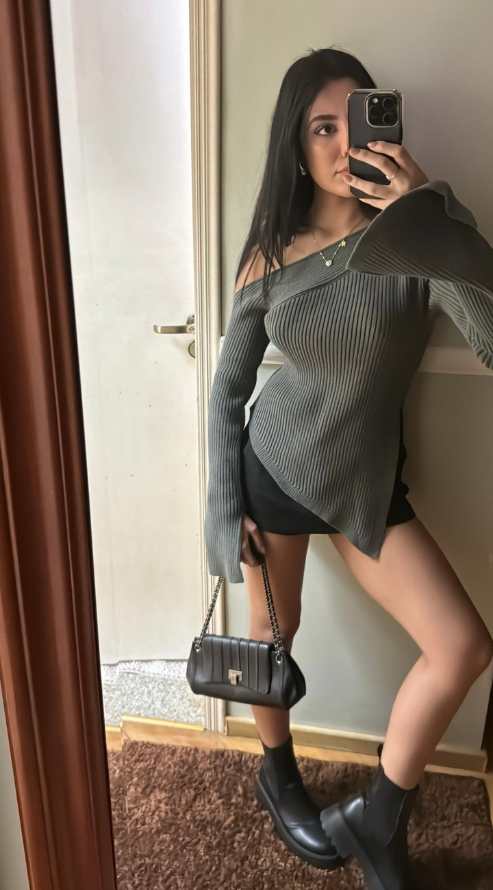 Isabela Modal Knit Cut-Outs