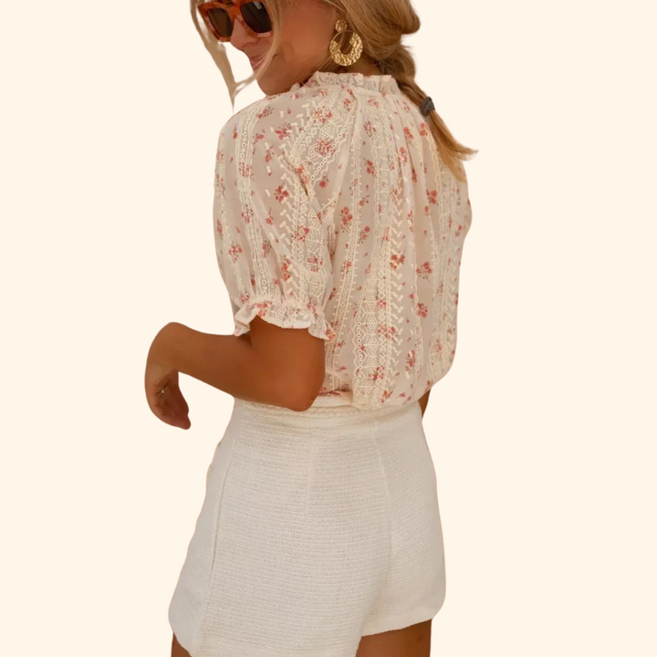 Marise -  Floral Blouse