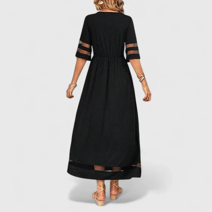 Alurea | Chic Maxi Dress – Classic Comfort, Effortless Elegance