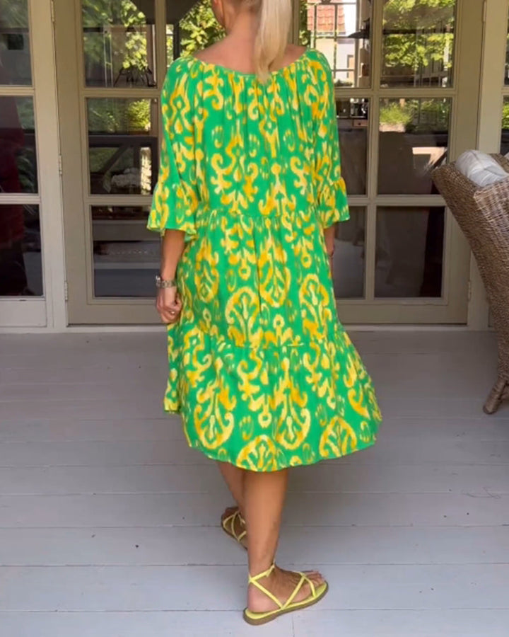 Rica - Casual Printed Dress