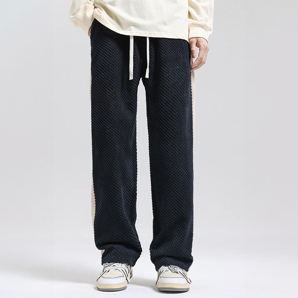 Bannon Waffle-Knit Corduroy Joggers