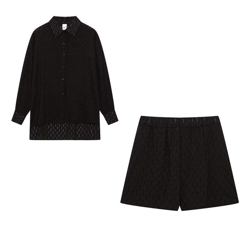Imogen™ | Stylish Breezy Top and Shorts Ensemble