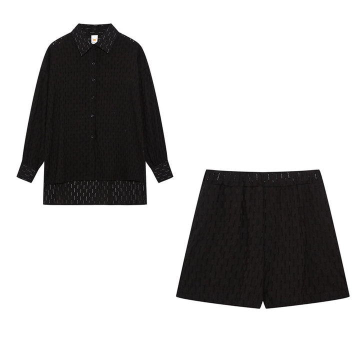 Imogen™ | Stylish Breezy Top and Shorts Ensemble