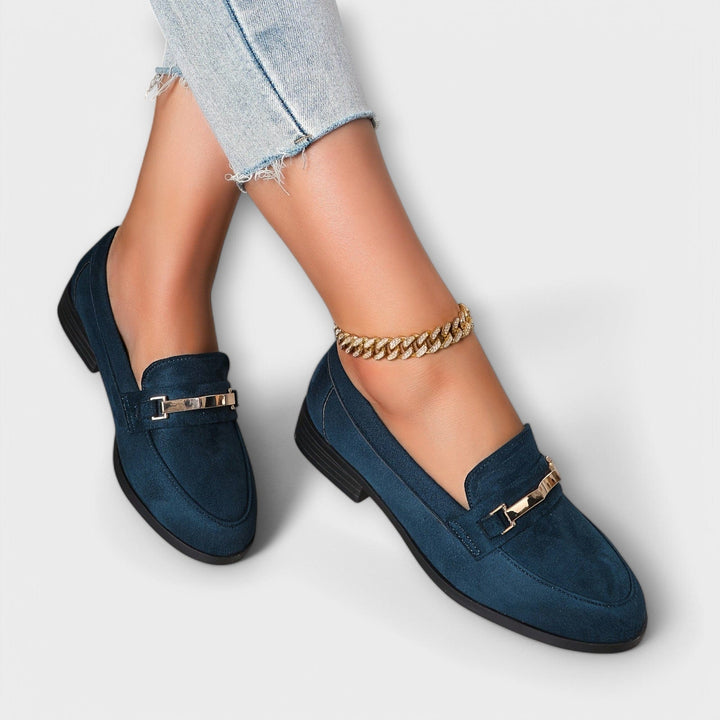 Noémie | Summer Breeze Flannel Loafers