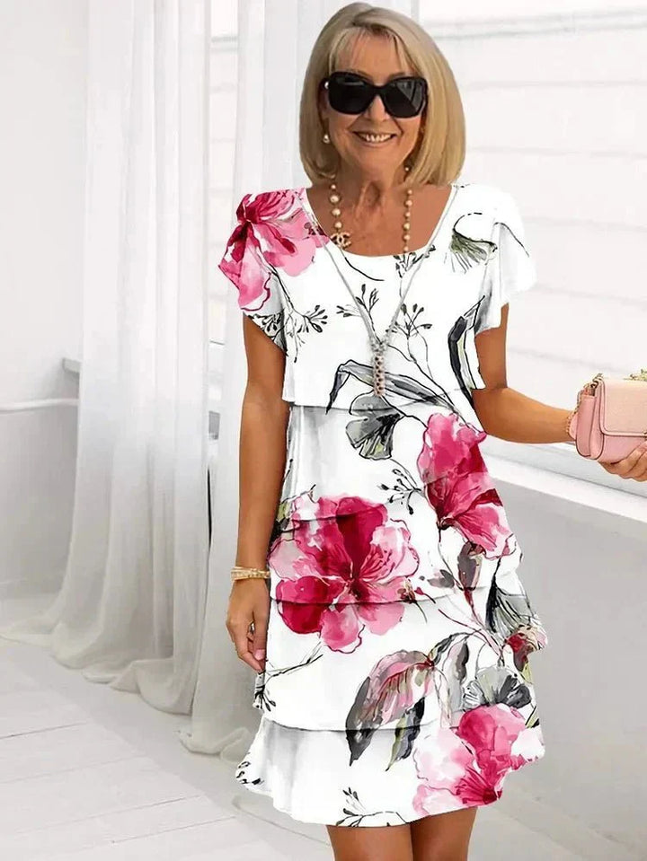 Jenna | Flowing Floral Maxi Dress