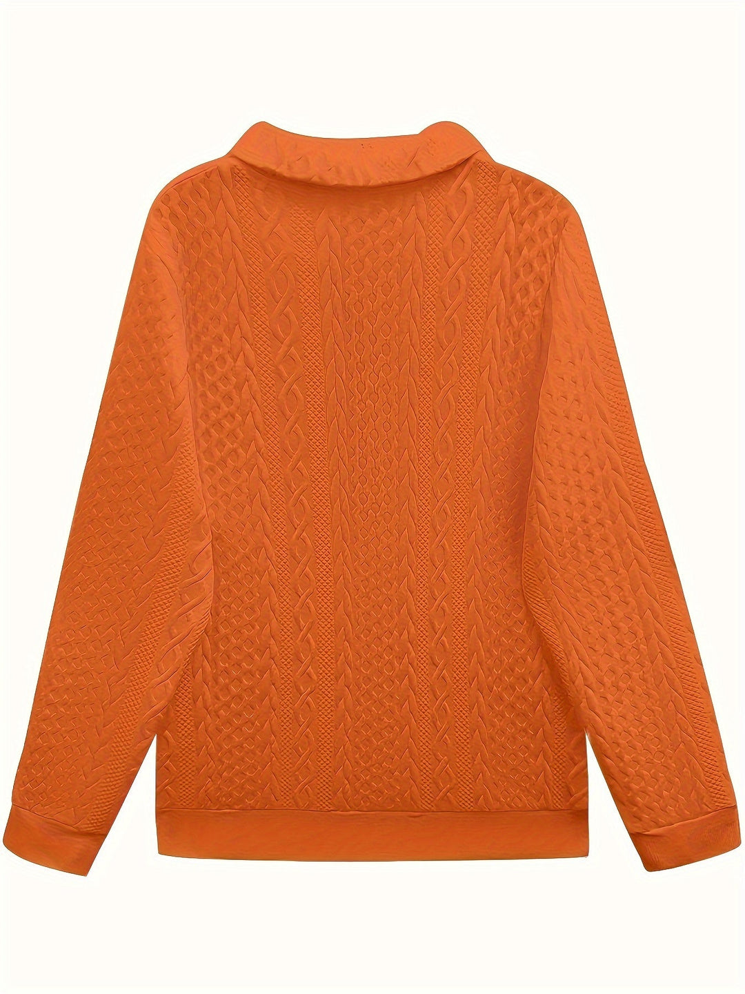 Miriam – Chic Long Sleeve Sweatshirt with Zipper Pockets
