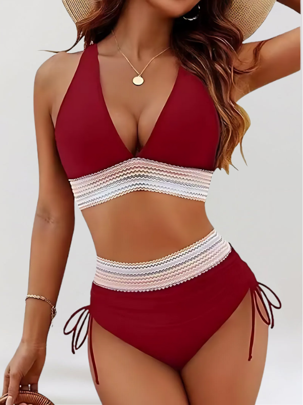 Frances – Tummy Control High-Waisted Bikini Set