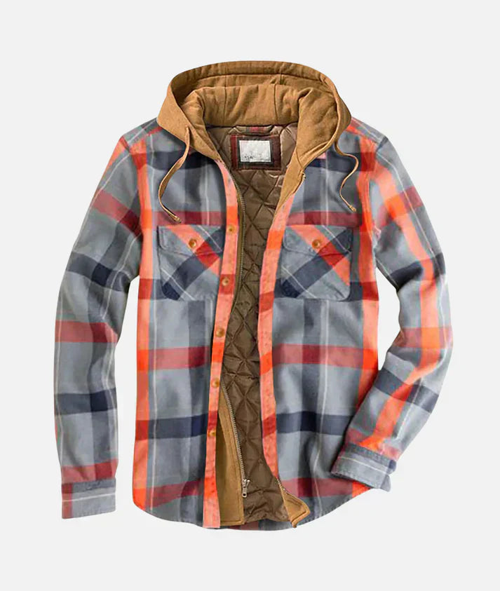 Jayden™ | Stylish Patchwork Plaid Jacket